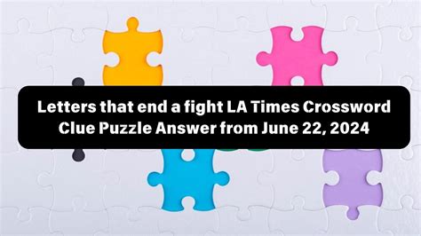 don't fight crossword|Don't fight crossword clue .